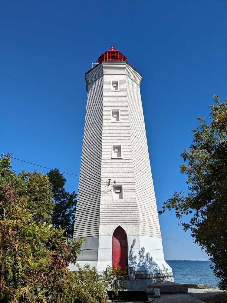 Presqu'ile lighthouse completely restored with new cupola