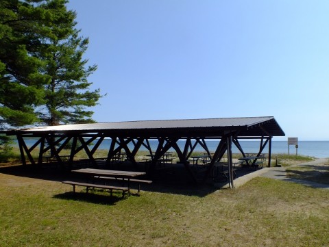 Pancake Bay picnic shelter