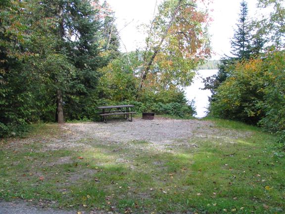 Site 34, Maple Ridge Campground. Tent camping or RV up to 18 ft. 