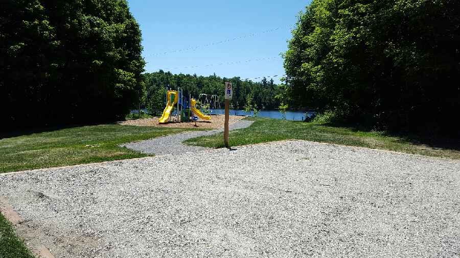 Murphys Point Playground as viewed from parking lot
