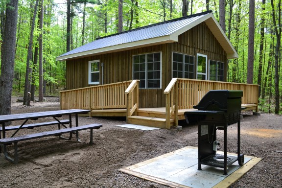 Bon Echo camp cabin