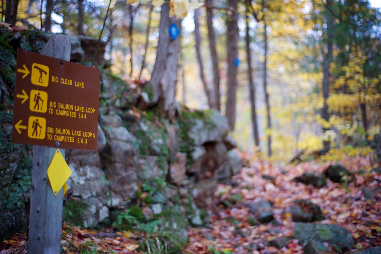 Frontenac Trail Sign