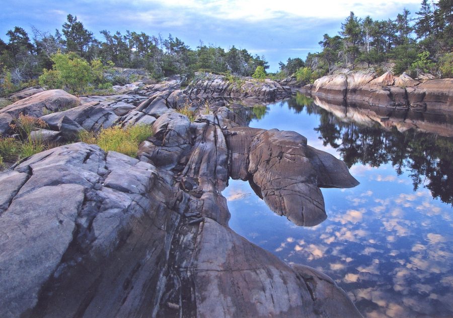 French River scenery