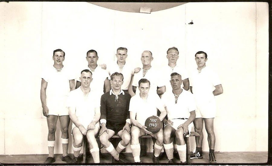 Neys Camp 100 Volleyball Team, 1943 