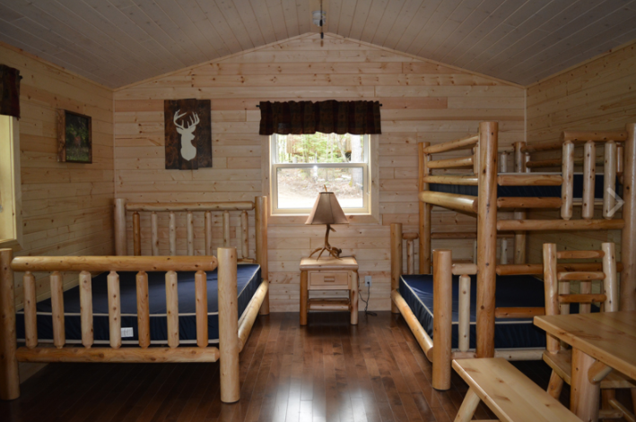 Interior of cabin