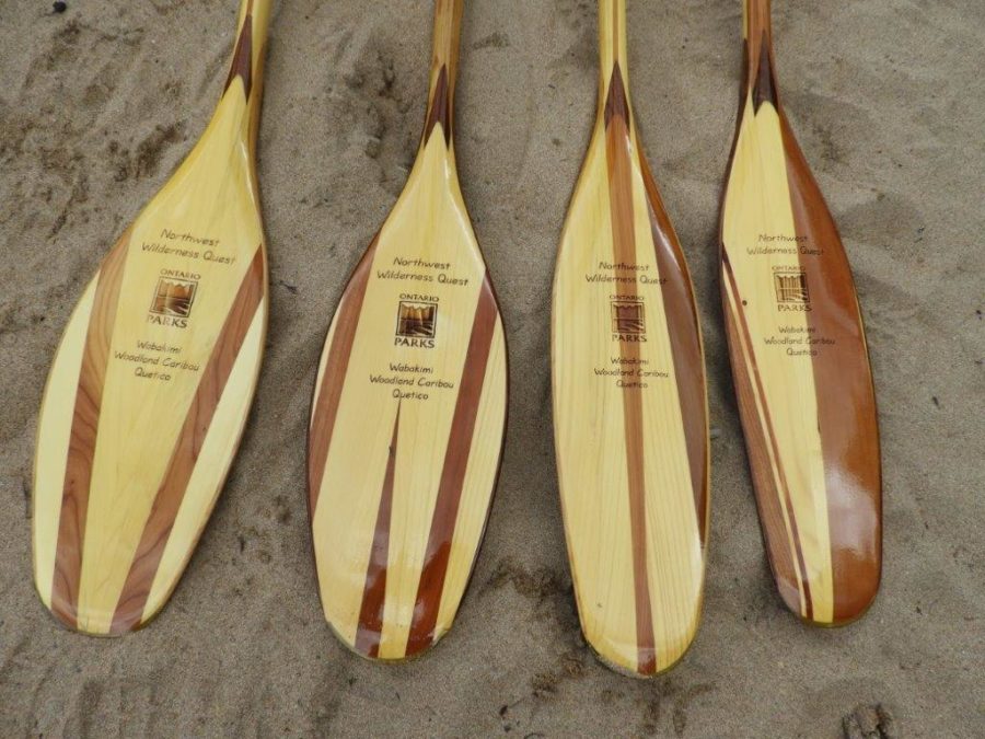 Four paddles