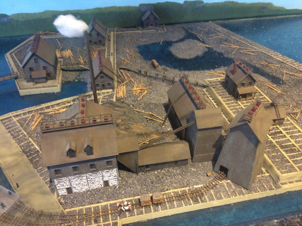 Brown model of mining operations