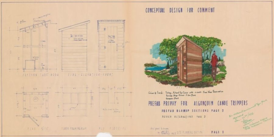 Outhouse design drawings