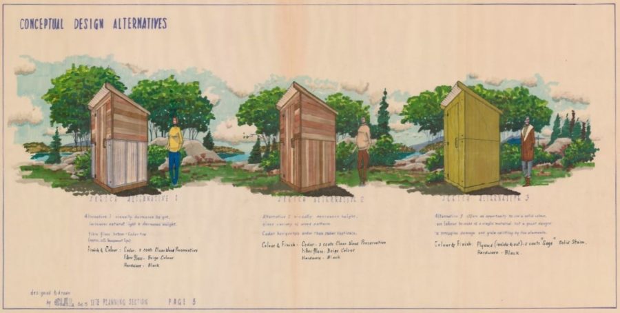 Outhouse design drawings