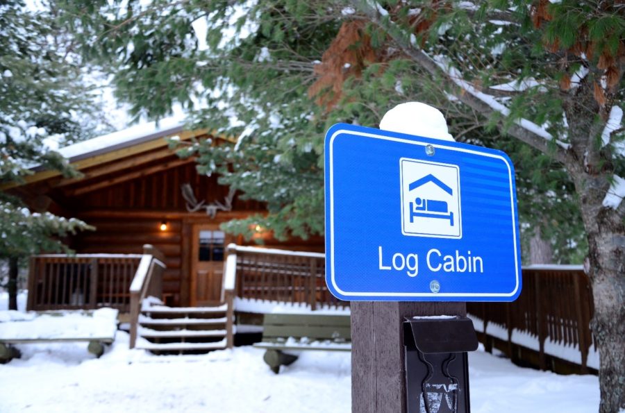 Quetico log cabin