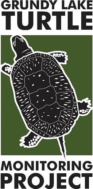 Grundy Lake turtle monitoring project logo