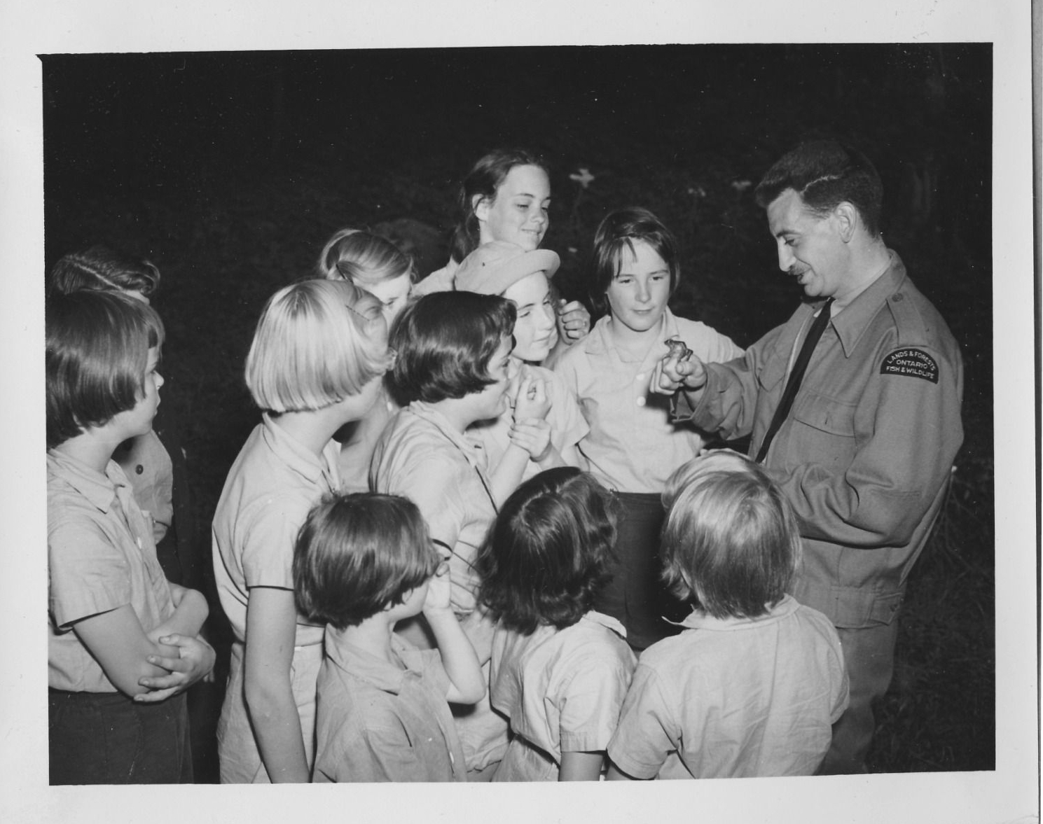 vintage photo of interpretive group 