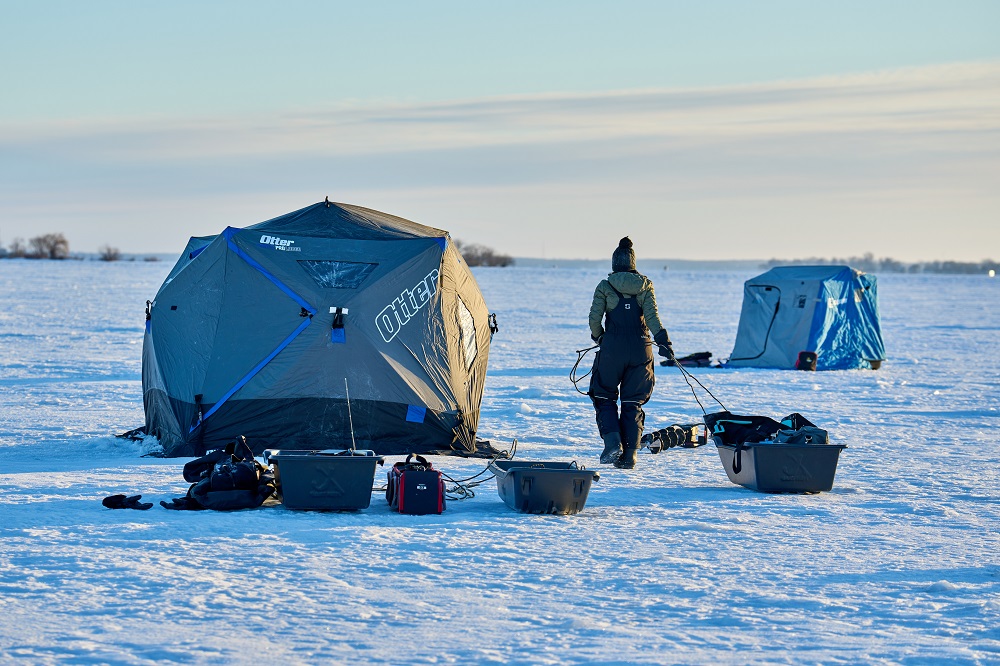 ice fishing shelter