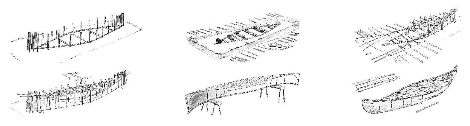 diagram of canoes