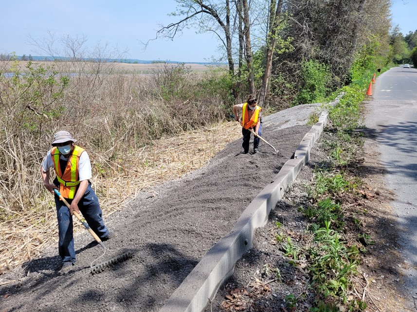 Presqu’ile staff expanding and developing two existing turtle mounds