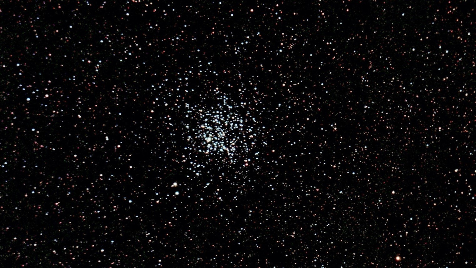 cluster of stars on black sky