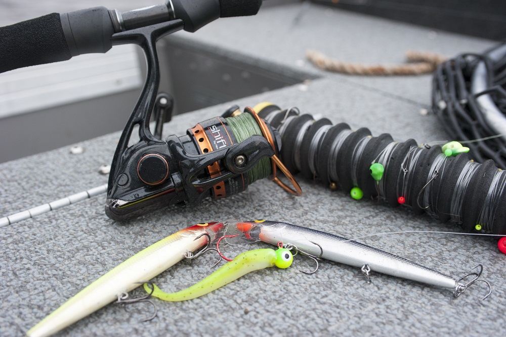 reel and lures