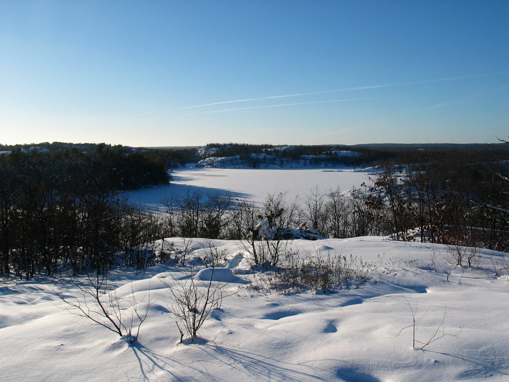 view of snowy landscapes