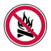 There is a fire ban