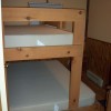 Cottage 1 - bedroom with bunk beds