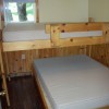 Cottage 4 - bedroom 2 (double bed and single bunk)