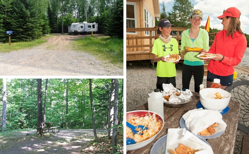 Emplacements de camping libres: 15-17 juillet
