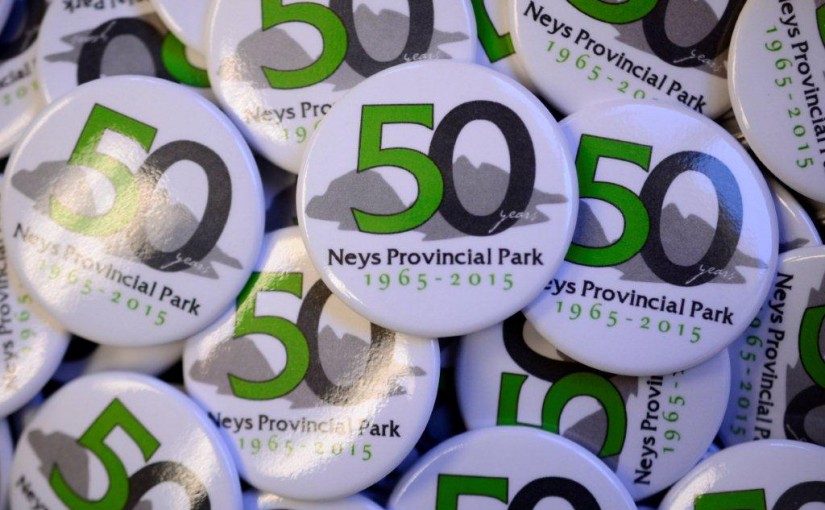 Neys 50th buttons