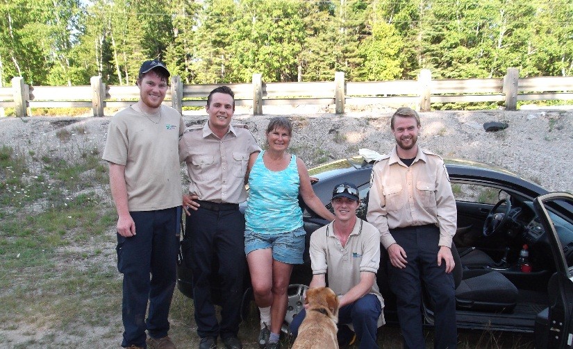 Hiker rescue at Lake Superior Provincial Park