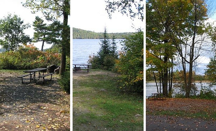 Fall campsites