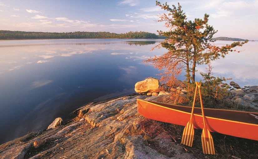 Backcountry fishing in Quetico