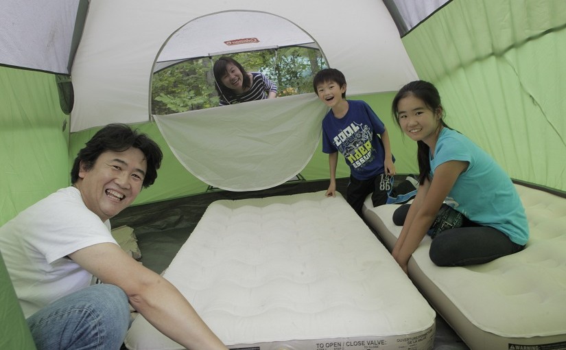 Try a regular dose of camping for good health