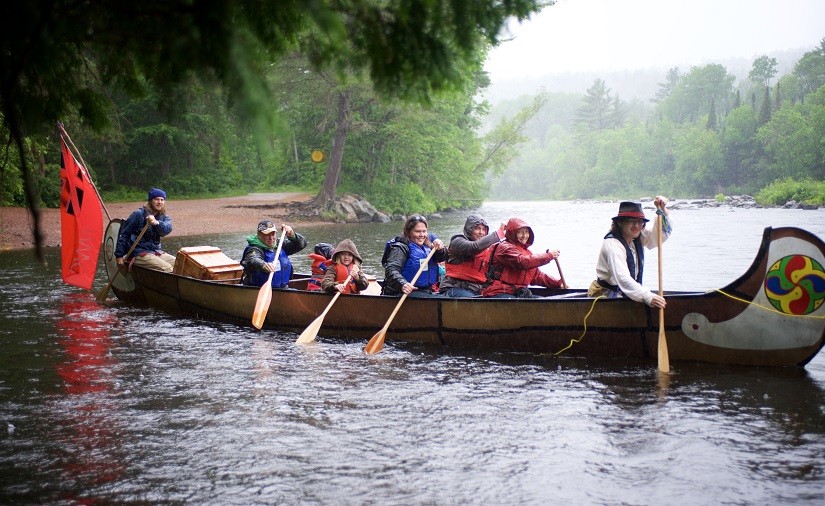 Paddle like it’s 1796 at Samuel de Champlain Provincial Park!