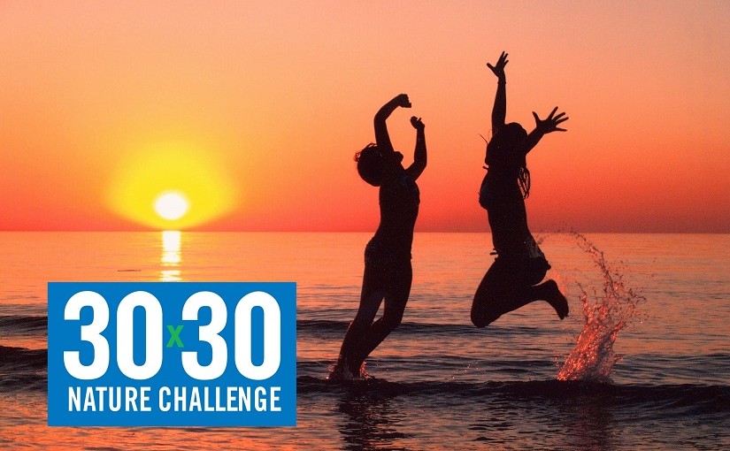 Tap into all 5 senses during the 30×30 Challenge!
