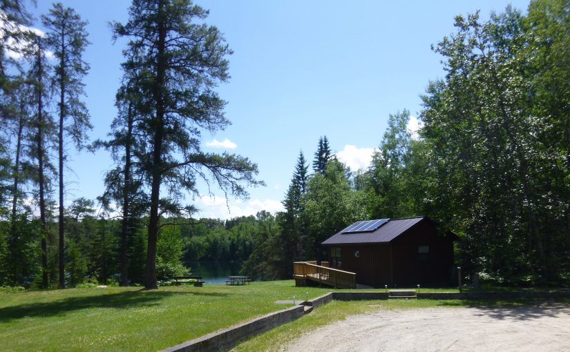 New cabin at Kettle Lakes