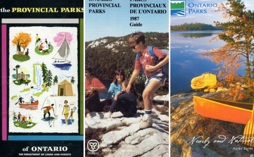 Then & Now: parks guides over the decades