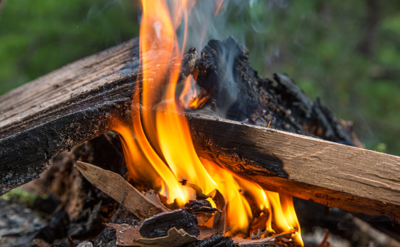 How to start your campfire when the weather won’t cooperate