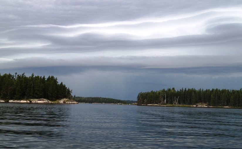 Storm Brewing over lake