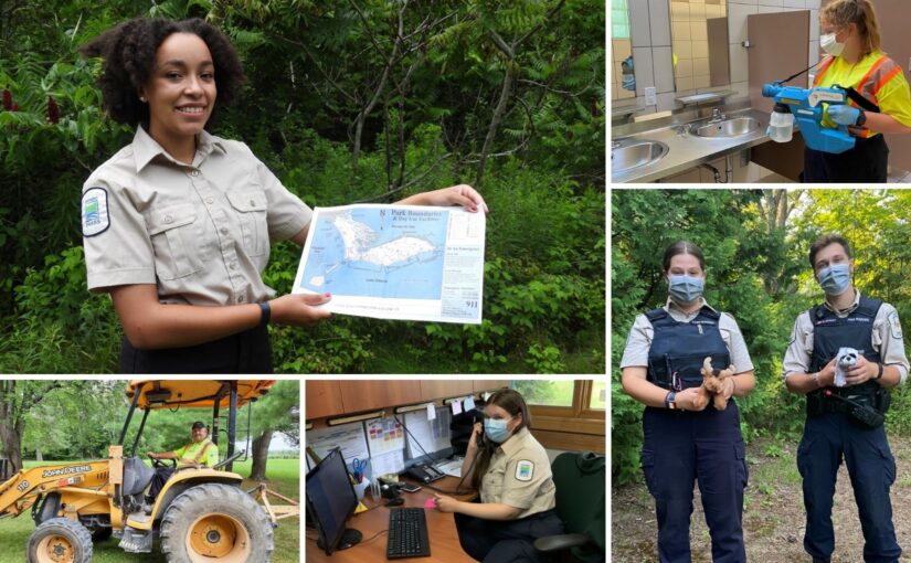 collage of Ontario Parks staff